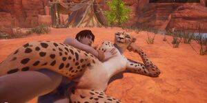 Cheetah Porn - WILD LIFE ZURI PORN / CHEETAH FURRY PORN HD - Tnaflix.com