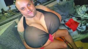 huge boobs sissy - Cup Z Huge Tits - Crossdresser Sissy strips with very real tits and lets  them swing - Huge luscious big Boobs Fetish sex watch online