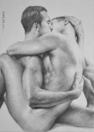 Bisexual Sex Drawings - Bisexual Sex Drawings | Sex Pictures Pass