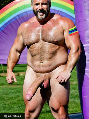 Gay Busty Porn - Busty Welsh DILF in Yoga Pose with Rainbow Hair and Big Penis: A Super Fat  and Fierce Guy - Hot Gay XXX Photos | Pornify â€“ Free PremiumÂ® AI Porn