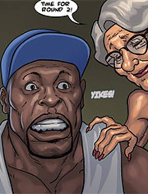 grandmother interracial sex cartoons - grandma