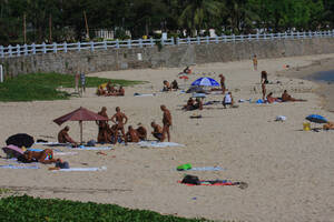 asian wife naked beach - Latest Chinese Beach Craze Is Full-Assed [UPDATE] | Beijing Cream