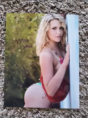 2014 New Model Porn - MIA MALKOVA | Porn Adult Star SIGNED 8x10 Photo In Person with COA (2014) |  eBay