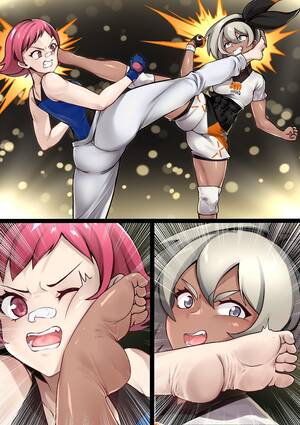 best pokemon hentai porn - Bea and Maylene(Pokemon) Fight for Title of Best Barefoot Pokemon Trainer.  Who would win? free hentai porno, xxx comics, rule34 nude art at  HentaiLib.net