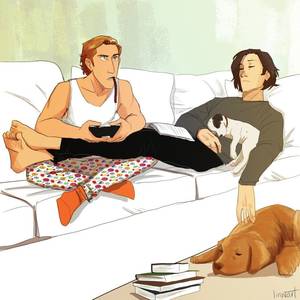 Fan Art Sabriel Spn Porn - Sabriel gorgeous!