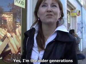 czech streets mature - czech streets - vlasta ( married mature lady) - SEXTVX.COM