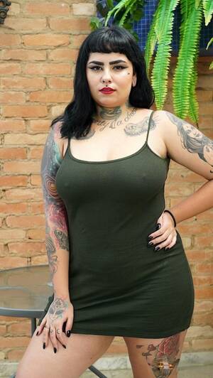 bbw fat goth porn - Fat Goth Porn Pics & Naked Photos - PornPics.com
