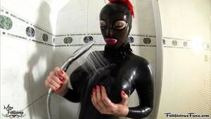 latex anal mff - Two Women Fetish Latex Asslicking And Anal Mff at Nuvid