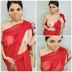 naked nude desi sari red - Who is this topless red saree beauty? (1 reply) #1263314 â€º NameThatPorn.com