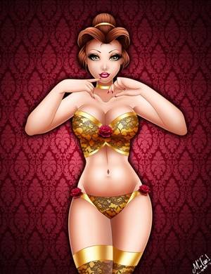 belle posing nude cartoons - FA: Sexy Belle by xXMTeeXx on deviantART