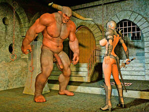 fantasy fuck toons - Aliens and giant horny beasts fucking fantasy hotties