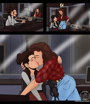 Frasier Porn - Rule 34 - 2girls assertive assertive female bedroom eyes brown eyes brown  hair clothed clothing comic crueltyfreesmut daphne moon first porn of  character first porn of franchise frasier (show) hand on back