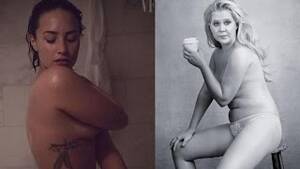Amy Schumer Photoshop - Demi Lovato Praises Amy Schumer's 'Brave' Nude Photo Shoot - YouTube
