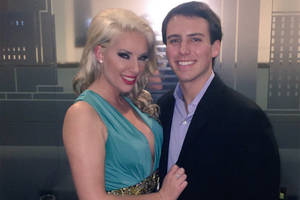 dinner date - Cherry Morgan and Patrick Goswitz