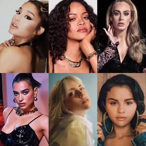 Ariana Grande Hot Ass - Six Pack Challenge: Ariana Grande vs Rihanna vs Adele vs Dua Lipa vs Billie  Eilish vs Selena Gomez : r/CelebBattles