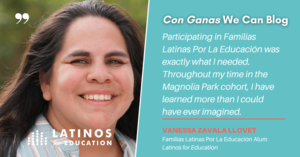 Brooke Lee Adams Forced Sex - I Have Learned More Than I Could Have Ever Imagined: A Mother's Story From  Familias Latinas Por La EducaciÃ³n - Latinos for Education