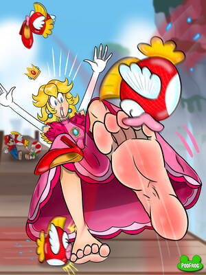 Mario Foot Porn - MAR10 2023: Cheep Foot Care (With Alt!) by PodFrog on DeviantArt