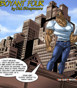 3d Gay Cartoon Porn Comic - Flamboyant Four By Dick Strapmoore Series | HD Porn Comics