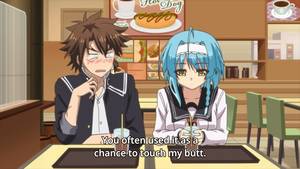 Anime Mio Porn - But more importantly, she tells him to stay away from Mioâ€¦ and then the  episode ends. Wow, what a cliffhanger! But anyway, that's it till next weekâ€¦