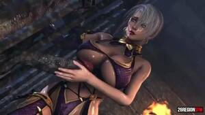 boob monster anime - Slutty anime girl with monster boobs rides big cock