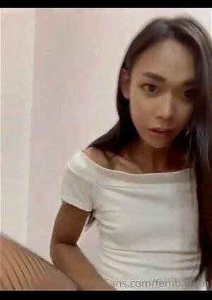 most beautiful asian ts - Watch Gorgeous Asian TS Rubs To Amazing Cumshot - Cute, Asian, Tranny Porn  - SpankBang