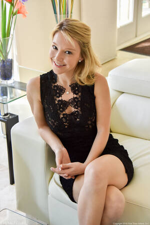 Hot Blonde Milf Pussy - Hot blonde MILF Laura lifts up her skirt to show us her delectible pussy