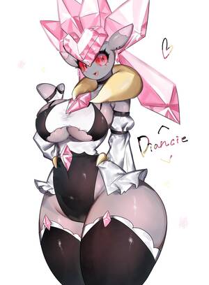 Diancie Porn - 276797 - safe, artist:toge77789, diancie, fictional species, legendary  pokÃ©mon, mythical pokÃ©mon, anthro, nintendo, pokÃ©mon, 2023, arm under  breasts, big breasts, blushing, breasts, clothes, digital art, ears,  eyelashes, female, fur, hair, leotard, 