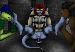 Dragon Porn Bondage - demona | gargoyles xxx bondage #9351589378 bondage bound demona dildo  machine disney dragon dragonofdarkness13 female | Disney Porn