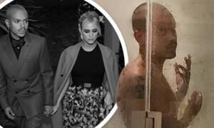 Ashlee Simpson Porn - Ashlee Simpson celebrates husband Evan Ross' birthday with a NUDE shower  photo | Daily Mail Online