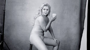Amy Schumer Chubby Porn - Amy Schumer bares it all (almost!) for Pirelli calendar shoot - ABC7 Chicago