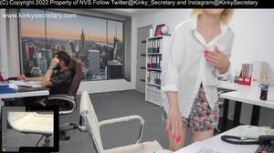 Kinky Secretary - Kinky secretary 15 braless