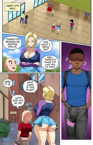 cartoon sex android - Android 18 Hentai - KingComiX.com