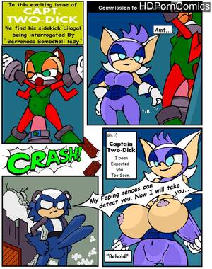cartoon two cocks - Capt Two-Dick comic porn | HD Porn Comics