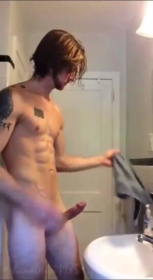 monster cock bathroom - Big cock in bathroom - ThisVid.com