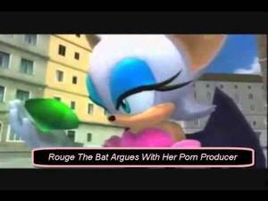cartoon bat porn - Rouge The Bat Argues With Her Producer (Sonic 06 Parody)