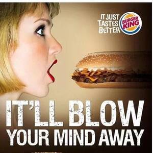 fast food orgy - Why is There So Much Sex in Food Advertising? | Phoode