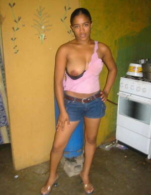 black amateur cuties - Ebony amateur cuties standing half nake or nude - 58 Photos XXX Porn Album  #153401