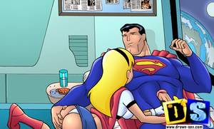 cartoon superhero girls nude - Cock loving Super Girl loves sucking on Superman's big super cock for cum -  CartoonTube.XXX