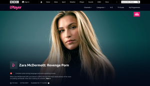 Bbc Revenge Porn - Slater King // BBC iPlayer revenge porn documentary feat. Zara Mcdermott â€“  HOLLY