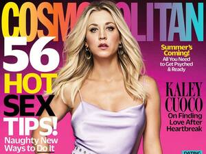 Kaley Cuoco Real Fucking - Kaley Cuoco on Walking Down the Aisle the Second Time - Cosmo Cover Girls