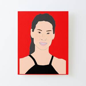 Negro Com Asi%c3%a1tica - LÃ¡minas montadas: Actriz Asi%c3%a1tica | Redbubble