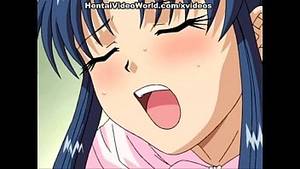 Anime Lesbian Threesome - Lesbian anime sex with dildo toys