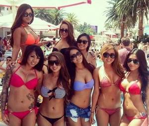 Asian Red Bikini Beach Porn - Which girls are your types?