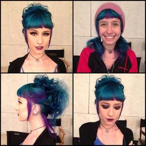 Female Porn Stars With Blue Hair - Blue/Purple Hair