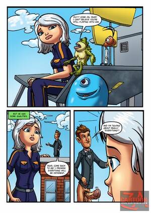 adult alien cartoon porn - Monsters Vs Aliens- Most Suitable Size - Porn Cartoon Comics