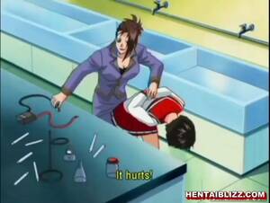 animated big nipple fetish - Big breasted anime schoolgirl pinches her nipples - wankoz.com