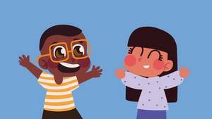 free interracial toons videos - 325 Interracial Cartoon Stock Video Footage - 4K and HD Video Clips |  Shutterstock