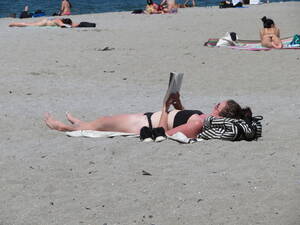 bottomless nude beach voyeur - Kits Beach Pictures | Stephen Rees's blog