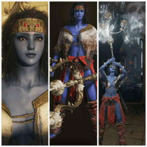 Hindu Goddess Porn - Tattoo Face Porn #12: Hindu Goddess Kali : r/EldenBling