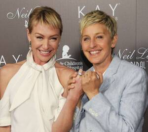 Ellen Degeneres Porn - Ellen DeGeneres and Portia de Rossi's Relationship Timeline